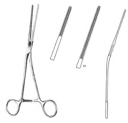 POTTS KOARKTASYON KLEMP EĞRİ 22CM